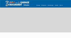 Desktop Screenshot of garage-bosshardt.ch